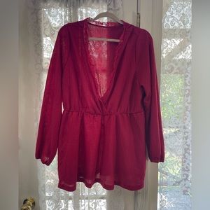 Shein Women’s Plus Lace Sweater 3x